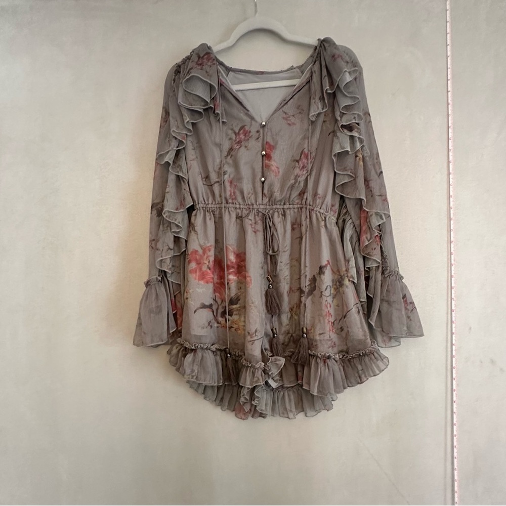 Floral Ruffle Dress